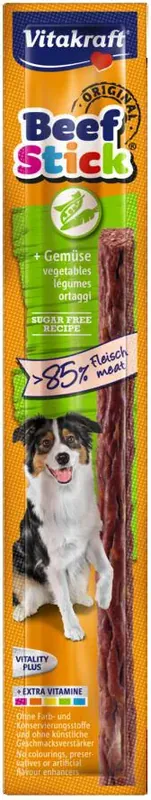 Vitakraft Beef-Stick 12 gram Menu/Groente Finale Uitverkoop